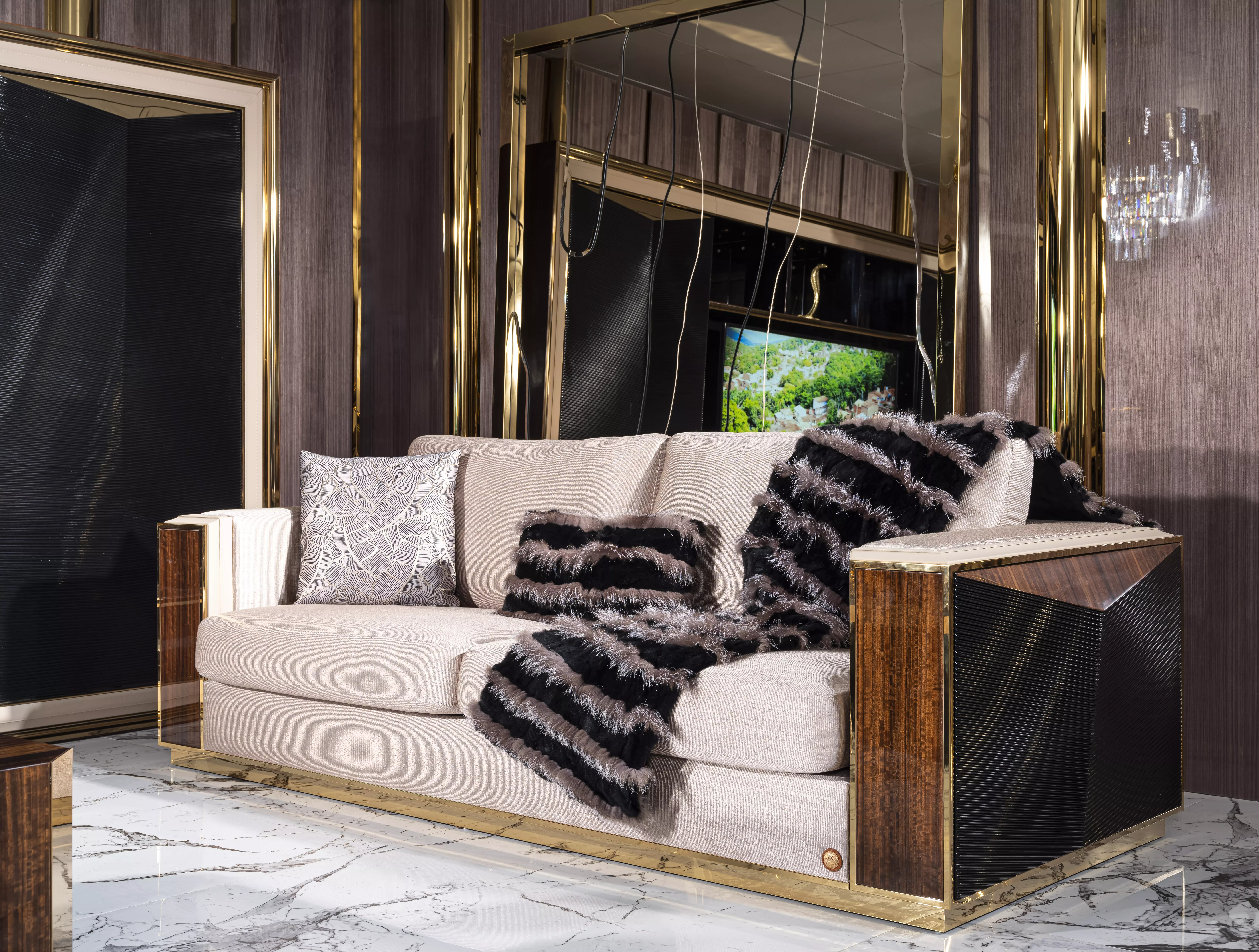 AQUA Seating Group comes to illuminate your rooms with its shining style.
