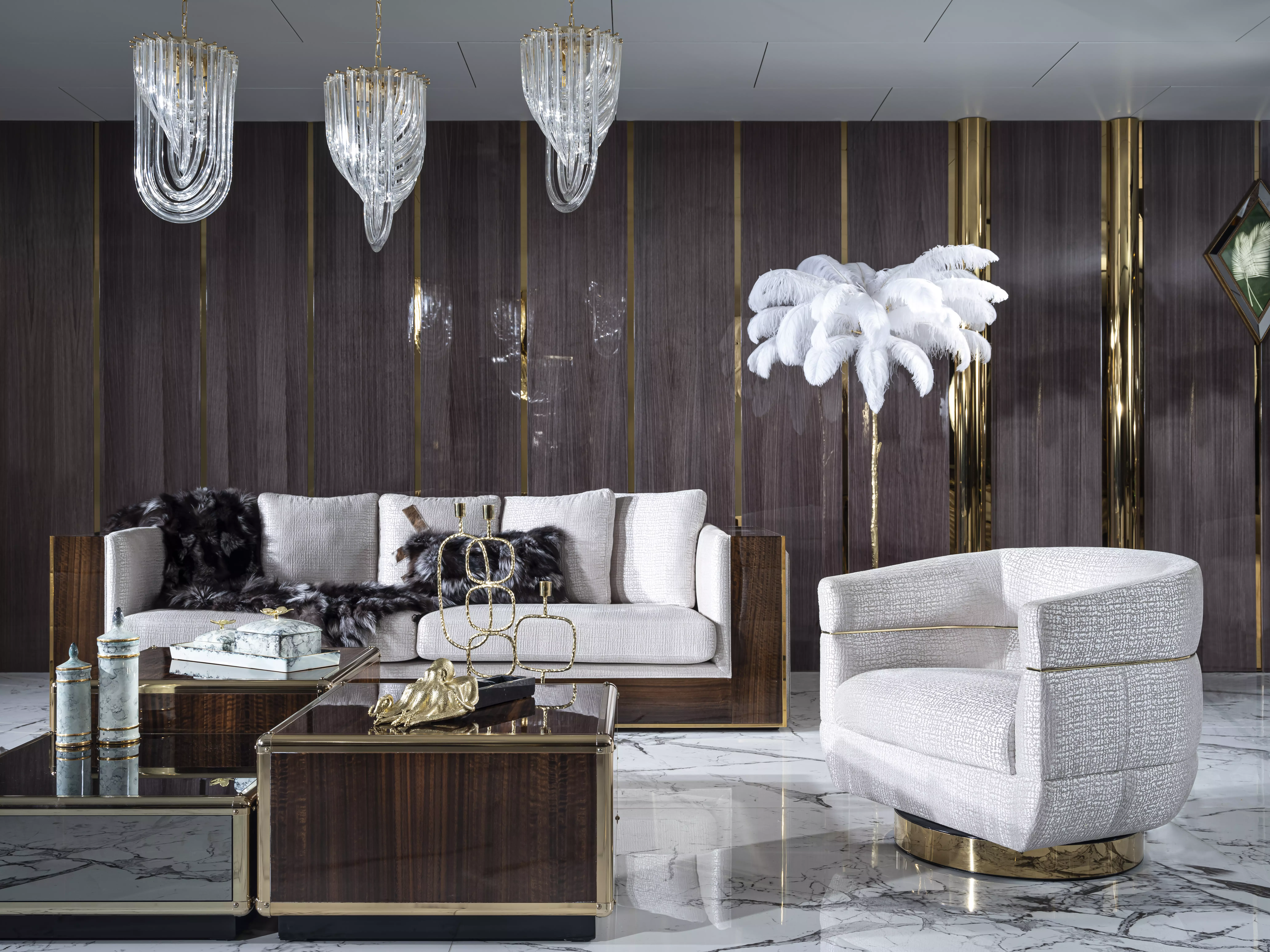 Pamper your home with specially designed barbers that are indispensable parts of CLAN Armchair living rooms and living rooms.