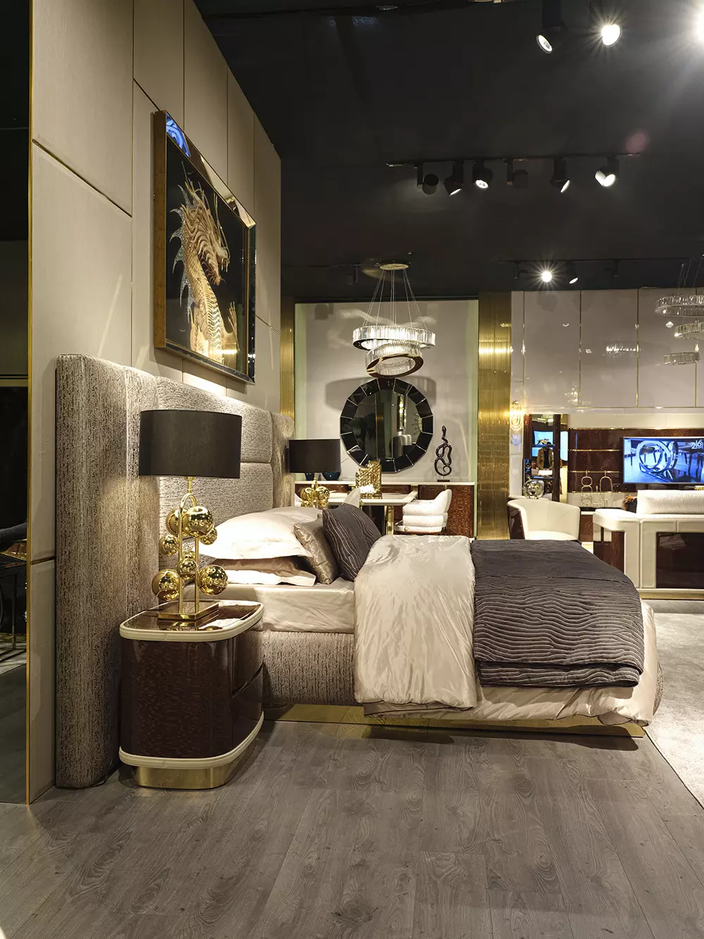 GIO Bedroom, which fascinates your home with its eye-catching design, is now with you.