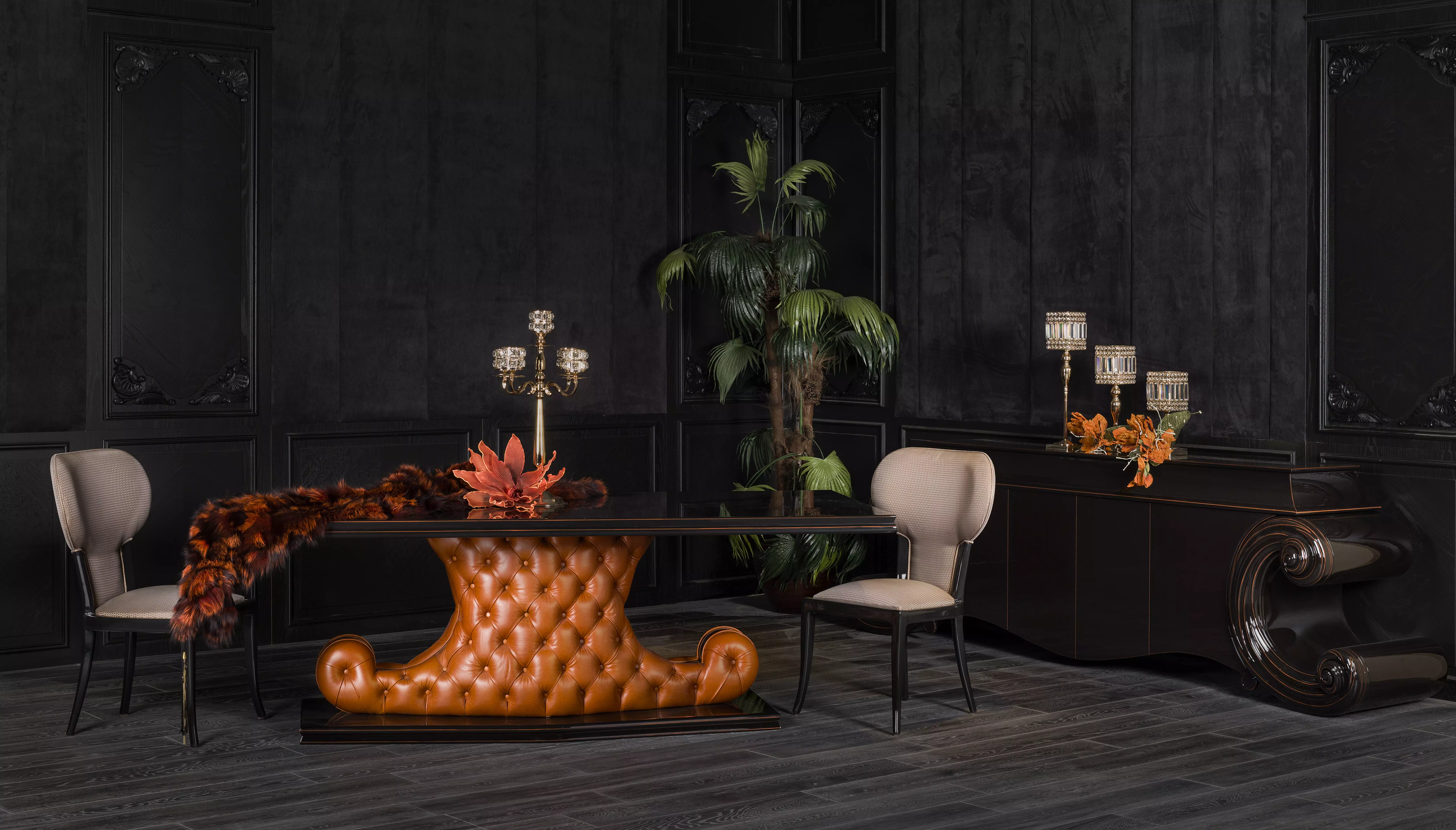 Enliven your delicious meals with SALYANGOZ Dining Room Set, the favorite of the dining rooms.