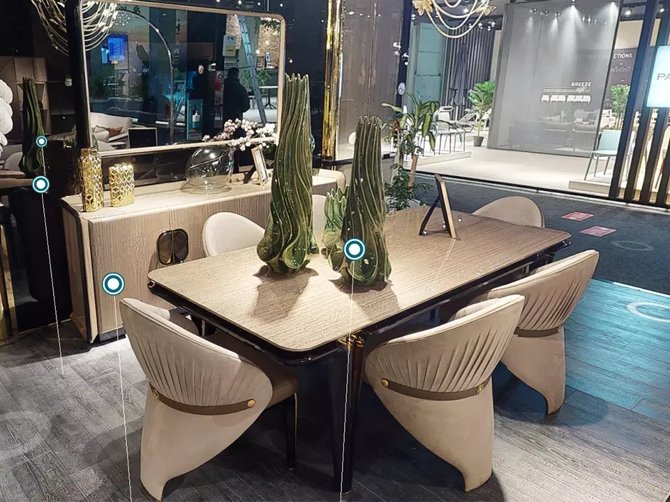 SQUARE Dining Room, which is a partner of your delicious meals, comes to add a different atmosphere to your dining rooms.