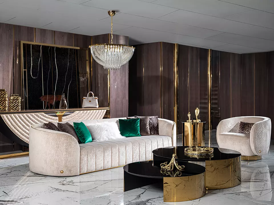 VOYAGE Seating Group comes to illuminate your rooms with its shining style.
