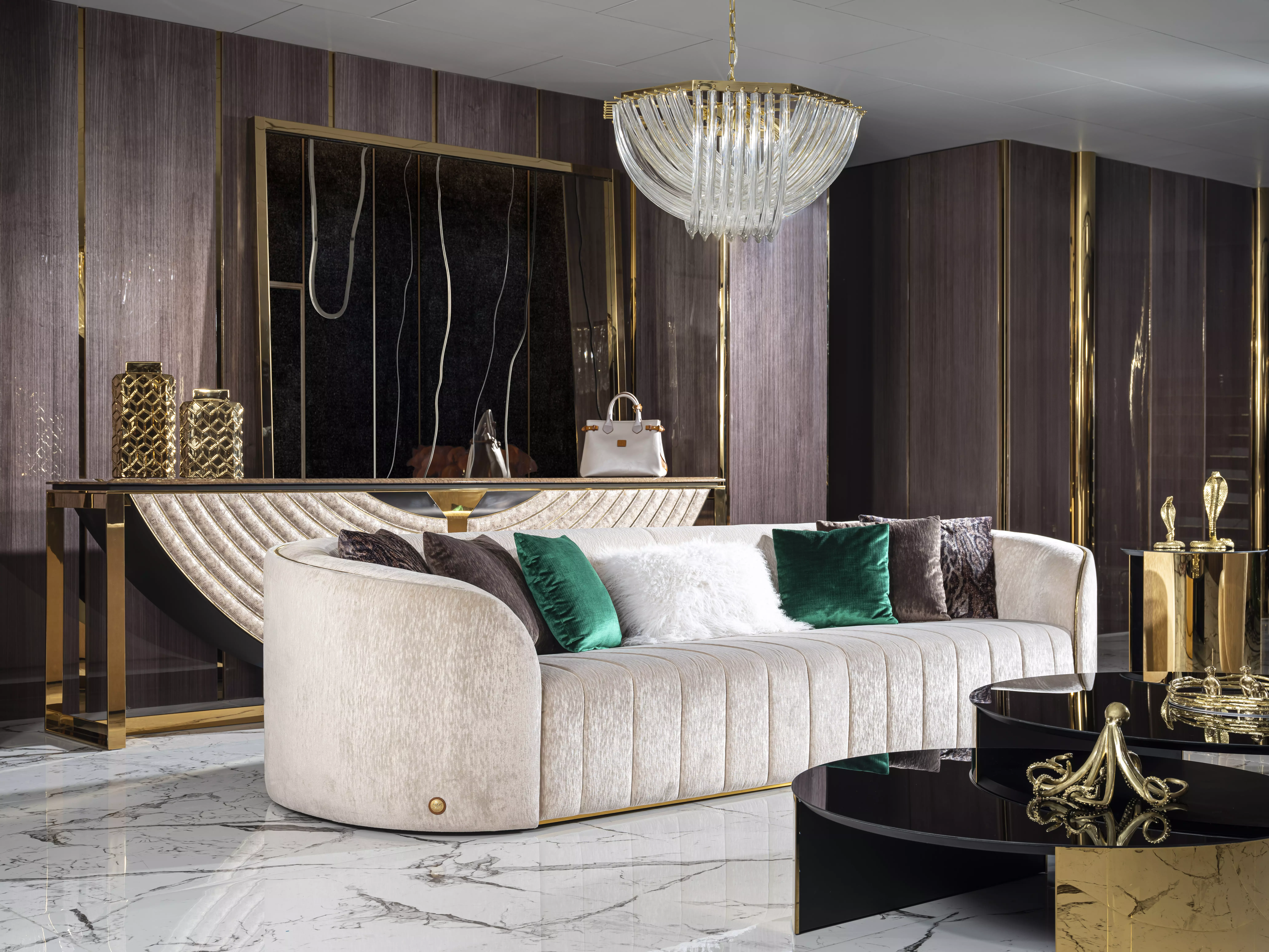 VOYAGE Seating Group comes to illuminate your rooms with its shining style.