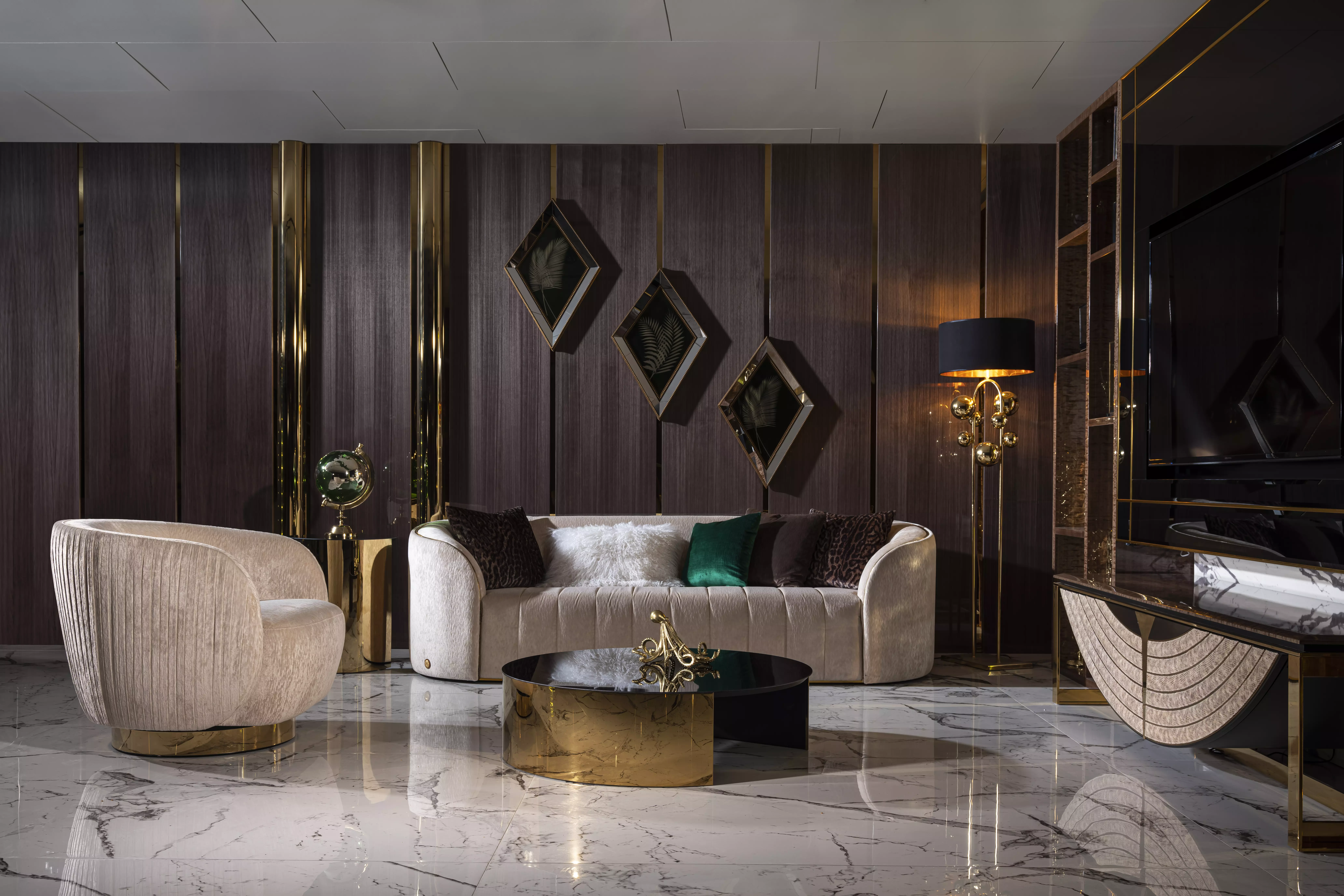 VOYAGE Seating Group comes to illuminate your rooms with its shining style.