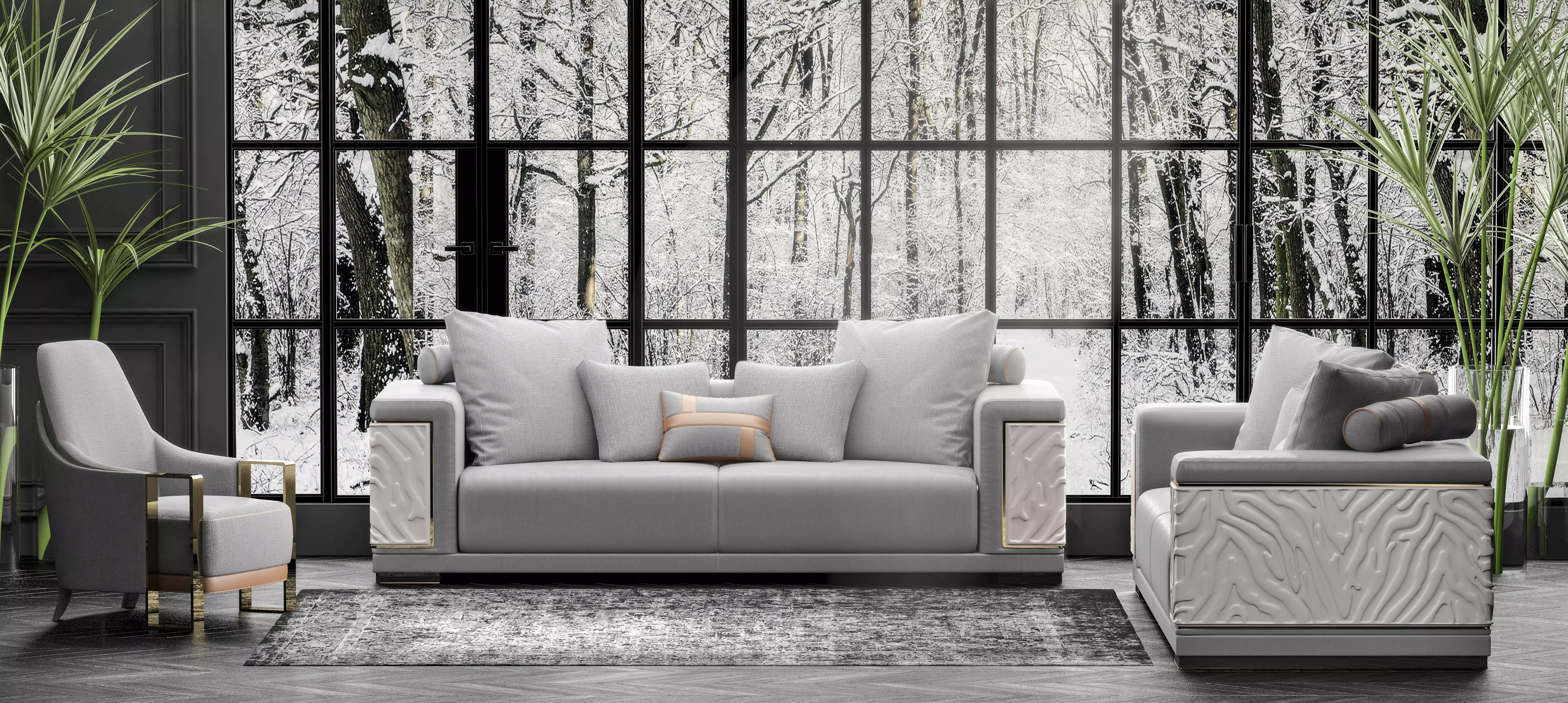 ZEBRA Seating Group will enchant your guests with its comfort and stylish details